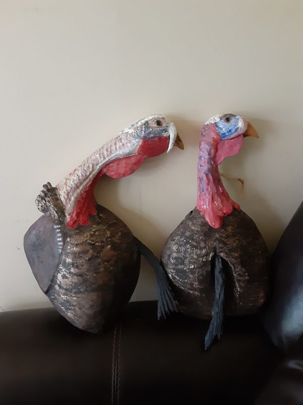 Wooden Carved Turkey