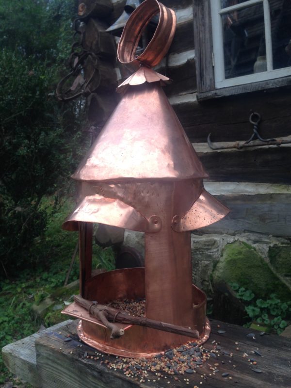 colonial style copper birdhouse - Image 2