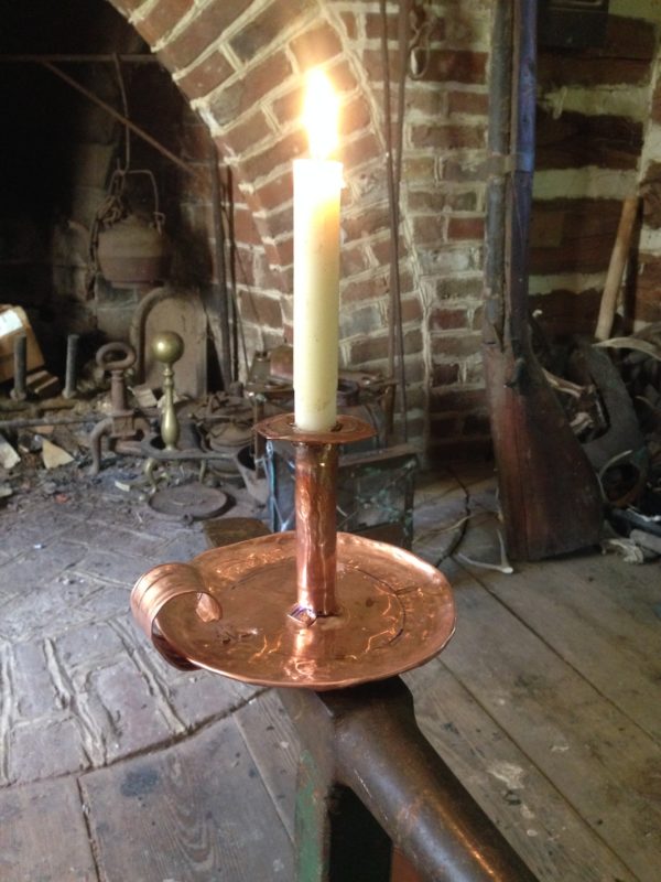 Copper Candle Holder