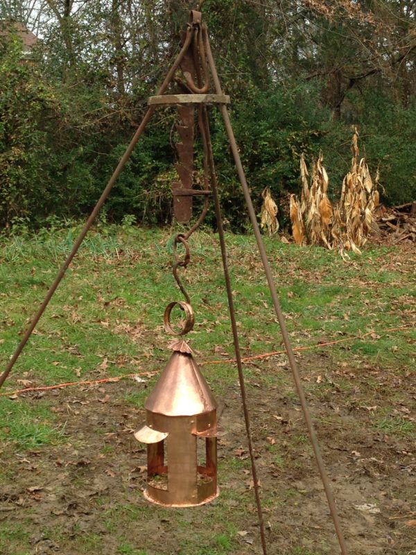 colonial style copper birdhouse - Image 4